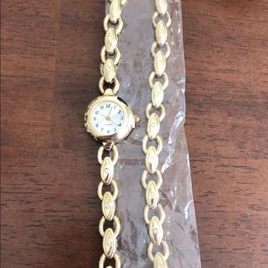 Matching watch and bracelet set